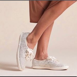 Women's Keds x kate spade new york Champion Glitter - Cream Glitter